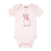 Naturelle Coffret Layette 5 Pièces : Rose 0-6M
