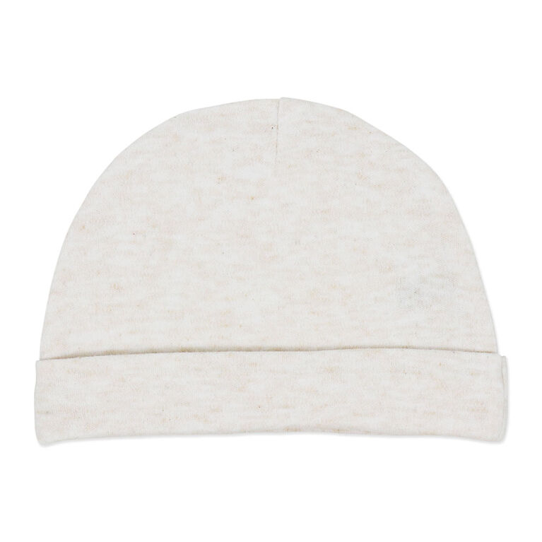 Naturelle 2 Pack Hat: Beige 0-6M