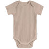 Just Born - 3 Pack Bodysuits - Tan 6-9M