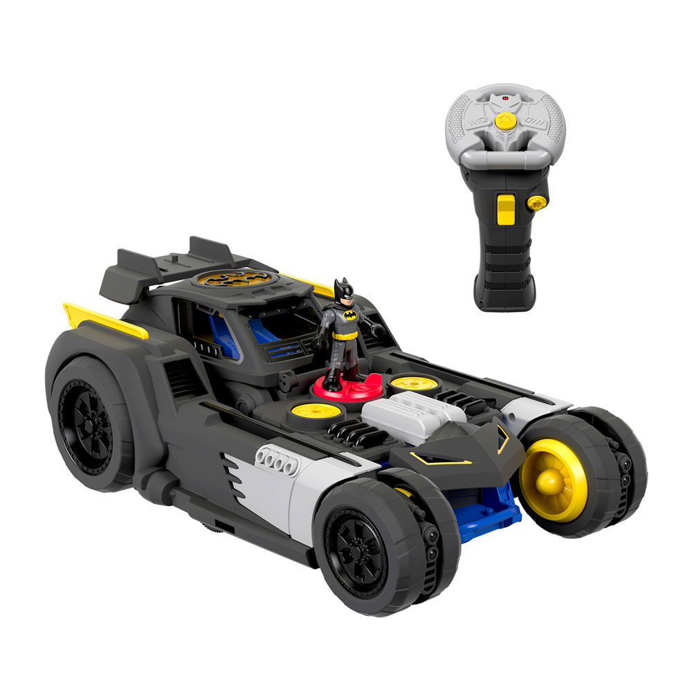 Fisher Price Imaginext DC Super Friends Transforming Batmobile R C Vehicle Toys R Us Canada