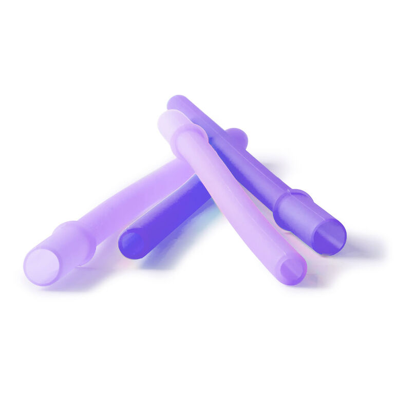 Gosili Silistraws Purple and Violet 4 Pack
