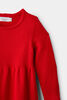 RISE Little Earthling Long Sleeve Sweater Dress Red