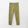 12-18m legging en coton biologique - imprimé vert pâle