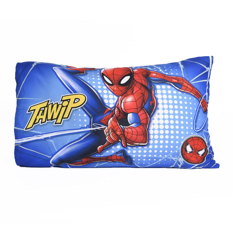 EXPRESSIONS Marvel Spider-Man Couette réversible pour enfants – Taille  double/complète, 183 x 218,4 cm – Cadeau d'anniversaire (produit officiel  Marvel) : : Maison