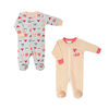 Paquet De 2 Dormeuses Koala Baby Filles - Renard Peche, Nouveau-Ne