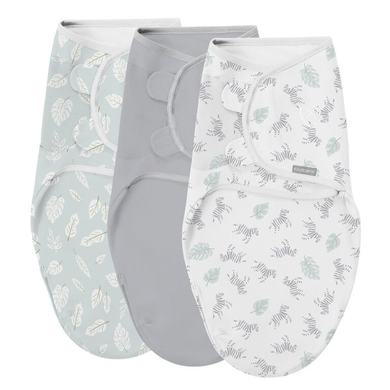 Sac de Couchage Bébé Easy Change Swaddle de SwaddleMe by Ingenuity - Zebre