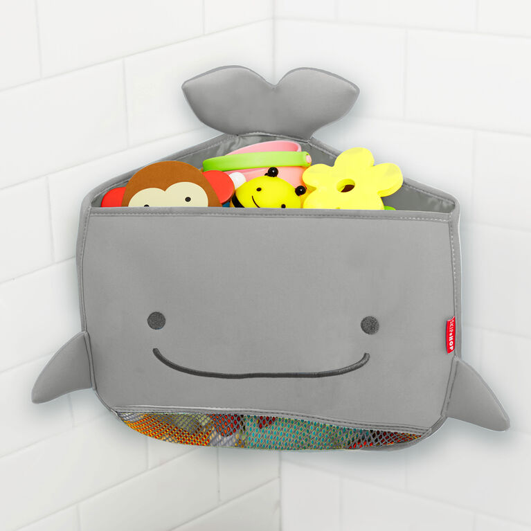 Skip Hop Moby Corner Bath Toy Organizer - Grey