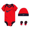 Nike 3pc gift Set - Red, Size 0-6 months