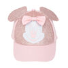 Minnie Mouse Glitter 3D Hat Pink Size 4-6X