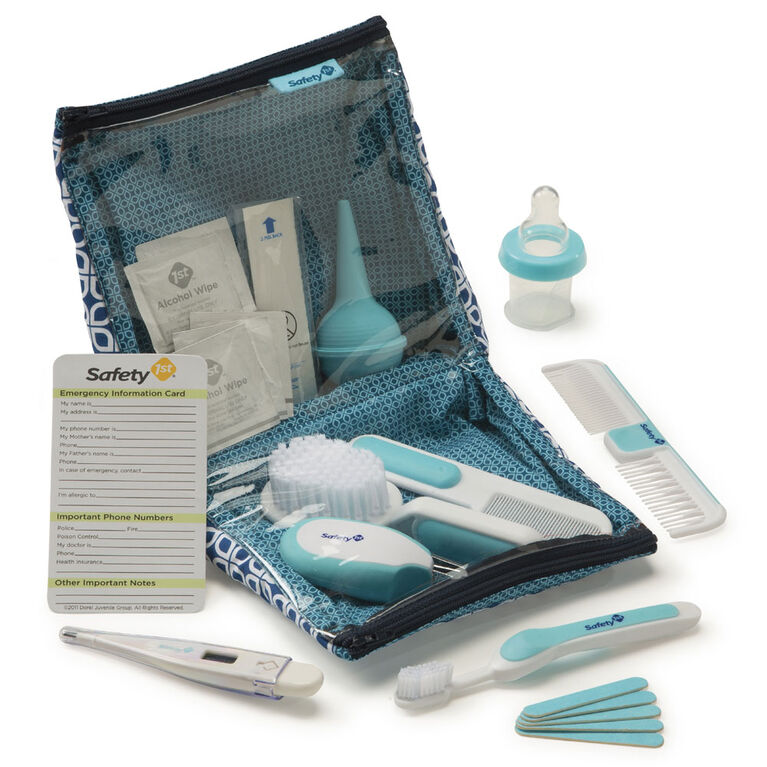 Safety 1st Deluxe Healthcare & Grooming Kit -Artic Blue