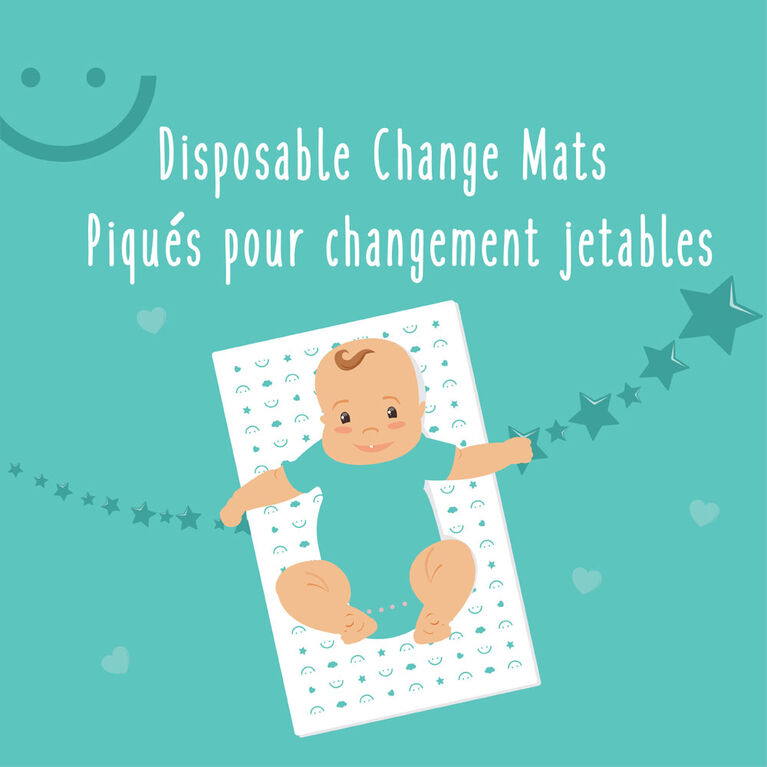 Baby Works Disposable Change Mats - 10pk