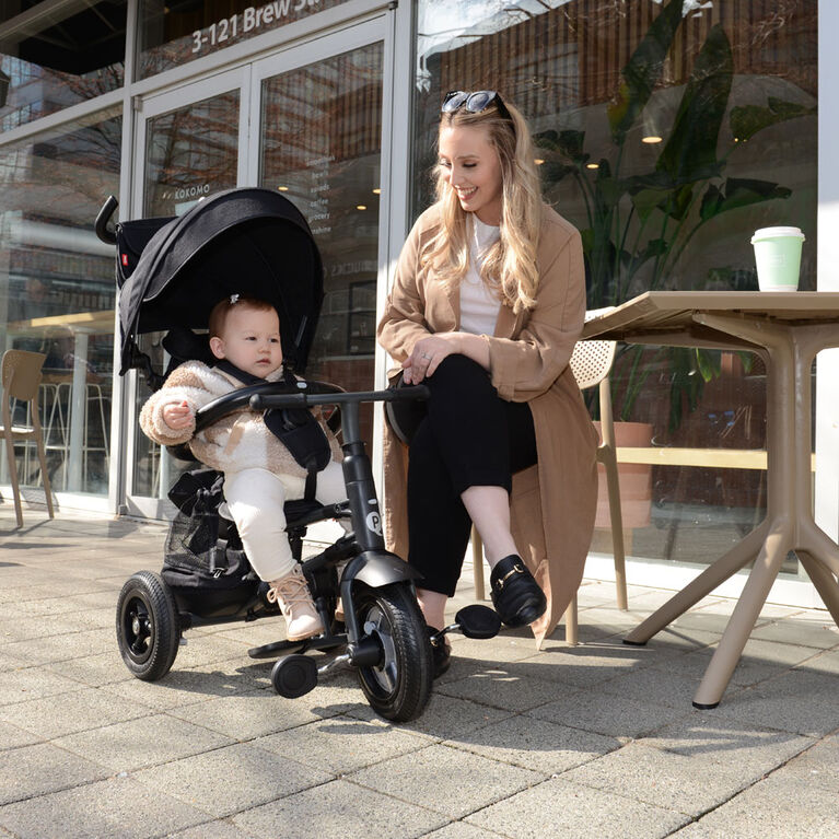 Rito Plus Folding Stroller/ Trike Black