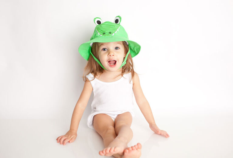 Zoocchini - Swim Diaper & Hat Set - Alligator - Small