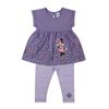 Disney Minnie Mouse 2-Piece Legging Set - Purple, 12 Months