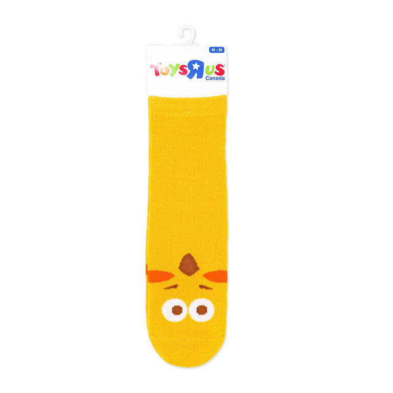 Toys R Us Geoffrey Playground Socks 4T-6T