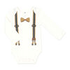 Baby Mode 3 Piece Dress-Up Set: Brown 0-3M