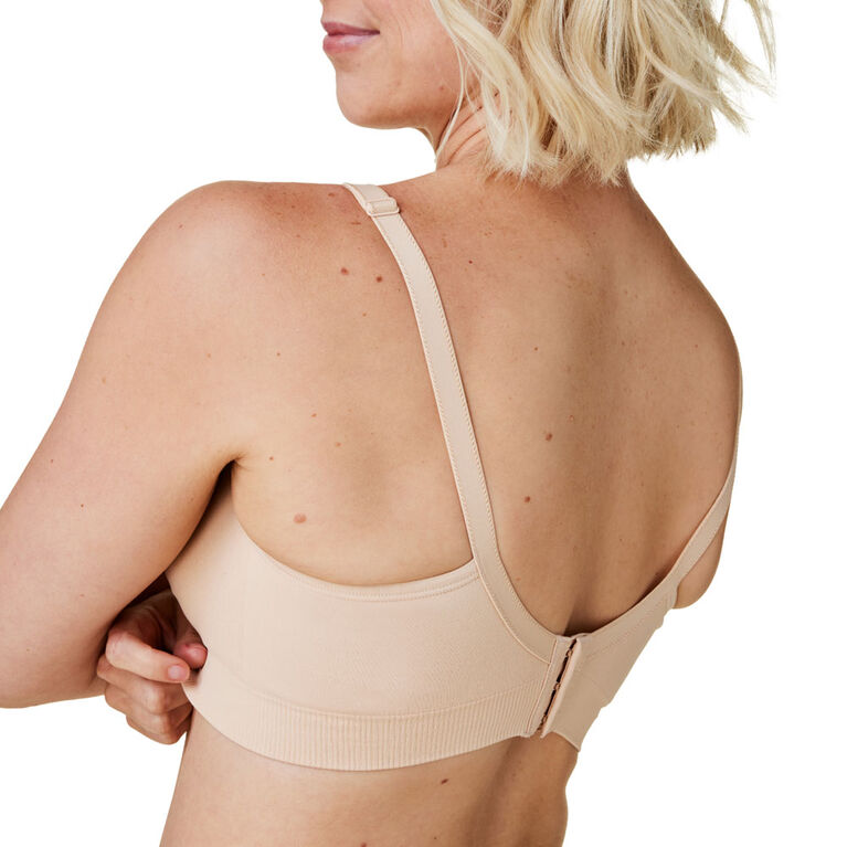 Bravado Designs Body Silk Seamless Maternity & Nursing Bra, Butterscotch, X-Large