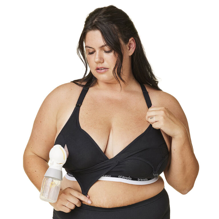 Bravado Designs Original Pumping & Nursing Bra, Black
