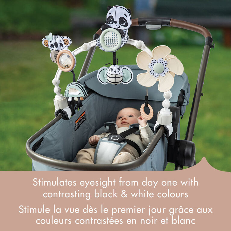 Black and White Decor Stroller Arch