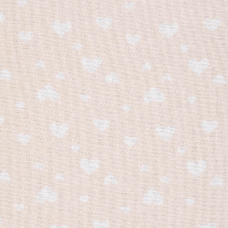Paquet de 5 couvertures de flanelle pour bébé de Gerber - Rose des bois