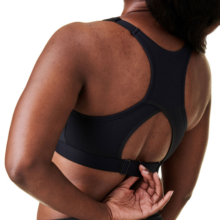 Bravado! Designs Soutien-gorge sport à faible impact pour la maternité et l’allaitement Tranquil, Black, Moyen