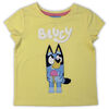 Bluey Short Sleeve Tee - Yellow 3T