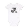 Koala Baby 4 Pack Short Sleeved Bodysuit, Free Hugs, 3-6 Months