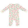 earth by art & eden - Alexa Ruffle Coverall - Whisper White Multi, 3 Months