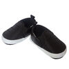 So Dorable Black Quilted Nylon Slip On Shoe size 6-9 months