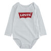 Levis Long Sleeve Batwing Bodysuit - White - Size 3 Months