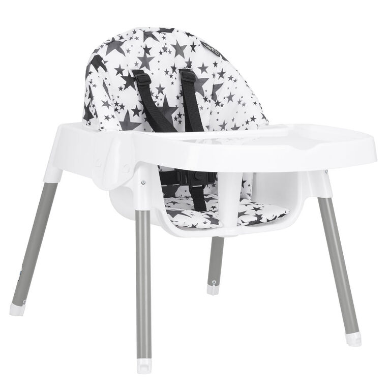 Eat and Grow 4-in-1 Convertible High Chair (Pop Star Grey)