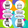 Chaise haute 4-en-1 Sit Smart de Cosco Kids