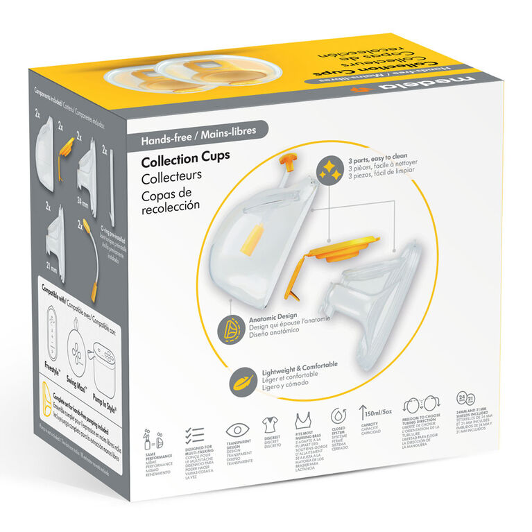 Hands-free Collection Cups - Medela