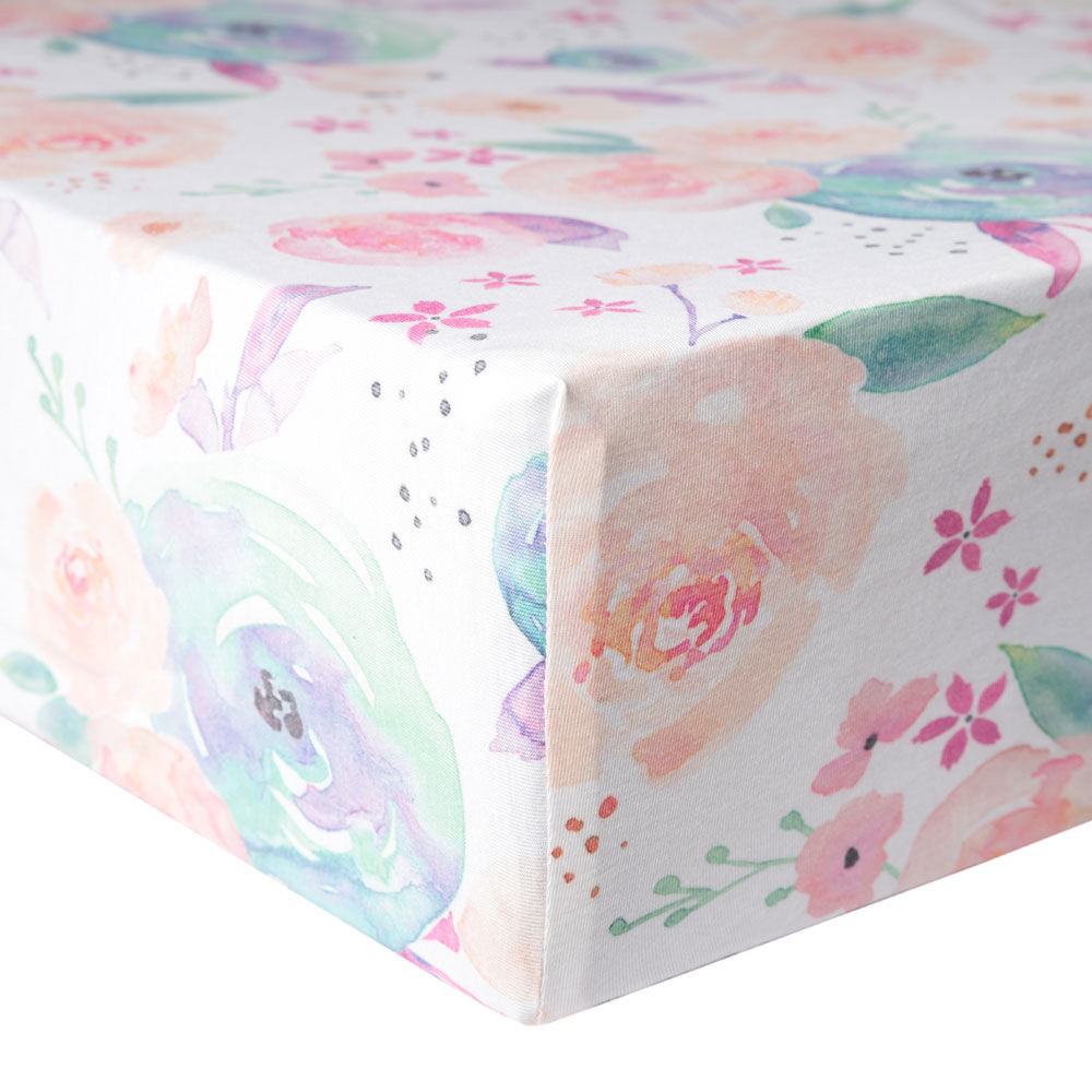 Copper Pearl Bloom Premium Crib Sheet Babies R Us Canada