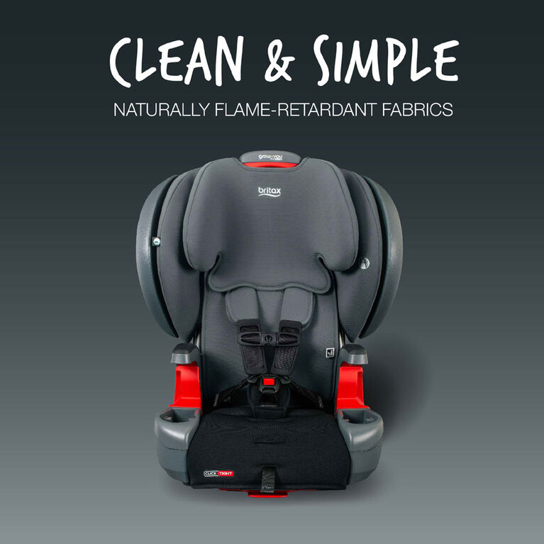 Britax Grow With You ClickTight Plus, Black Ombre SafeWash