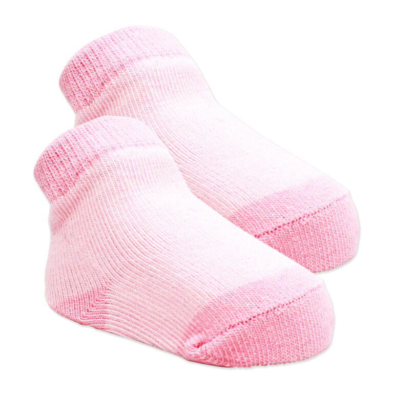 Naturelle 5 Piece Layette Box Set: Pink 0-6M