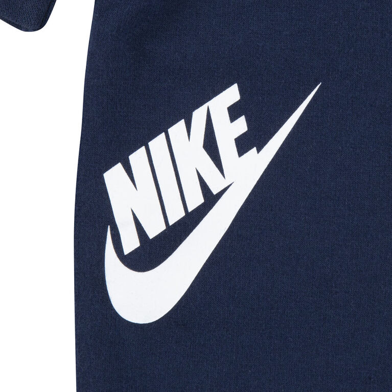 Combinaison Nike Futura avec Capuchon - Bleu Marin - Taille 18 Mois
