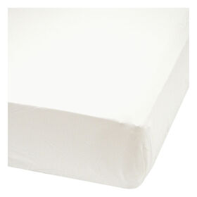 Perlimpinpin-Bamboo fitted sheet-Ivory