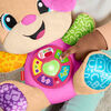 Fisher-Price Laugh & Learn Smart Stages Sis Pink Plush Baby Musical Learning Toy, Multilanguage Version