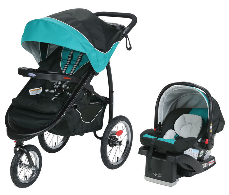 Graco FastAction Fold Jogger LX Travel System with SnugRide Click