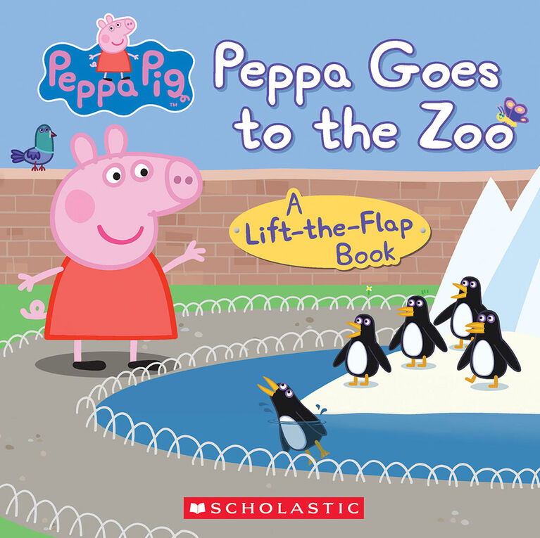 Scholastic - Peppa Pig: Peppa Goes to the Zoo - Édition anglaise