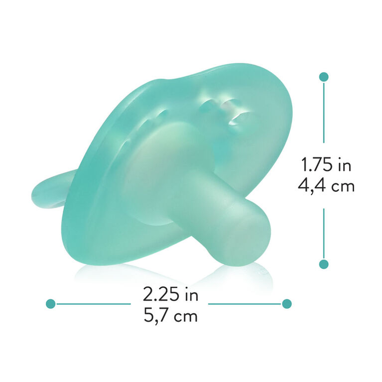 Balance + Cylindrical Paci, 0 Mos+, 2 Pack