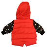 Baby Boy Mickey Mouse Puffer Jacket with contrast sleeve 3 Months