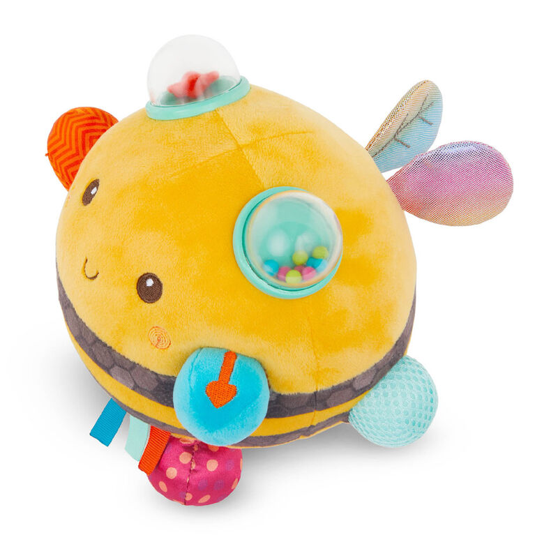 Jouet sensoriel en peluche, Fuzzy Buzzy Bee, B. toys