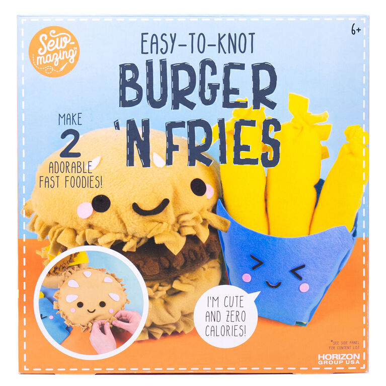Sew-mazing Knot Your Own Burger 'N Fries