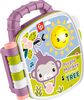 Fisher-Price Purple Monkey Musical Storybook Toy for Baby & Toddler with Lights & Sounds - English Edition