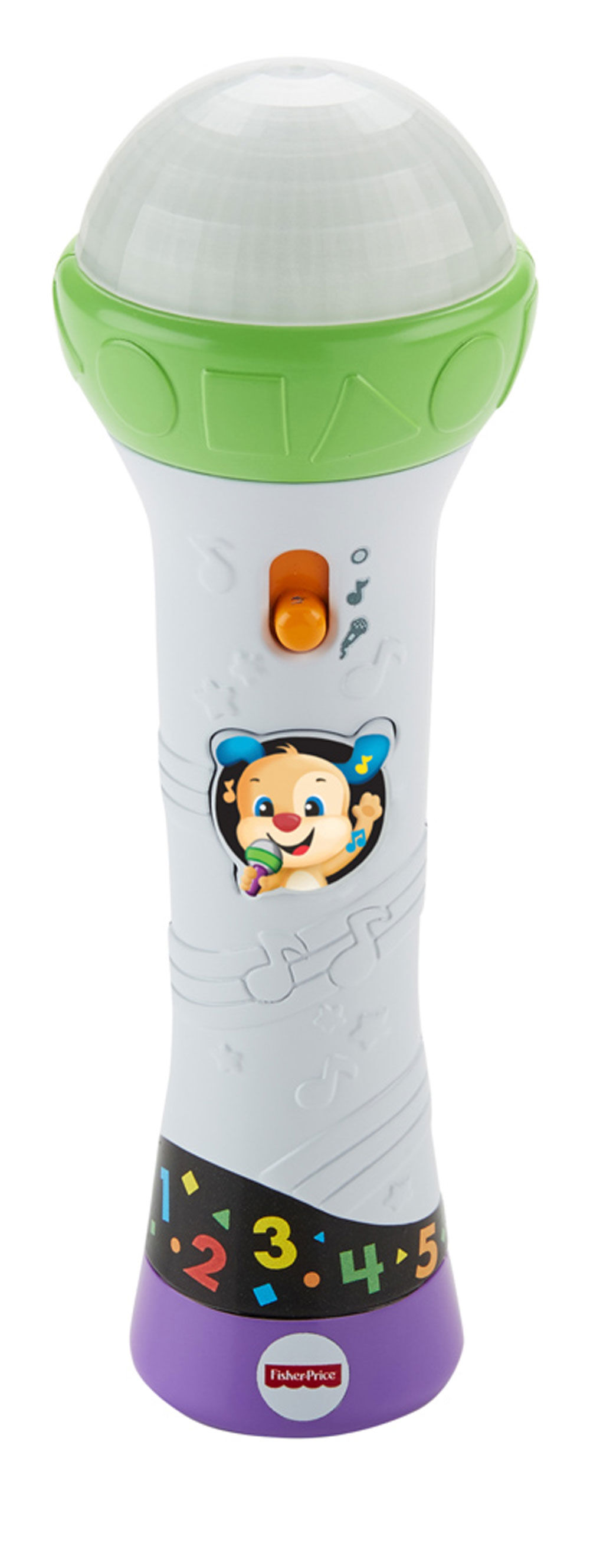 Fisher price laugh and sale learn rock and record microphone