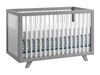 Visby 3-In-1 Gray/White Crib