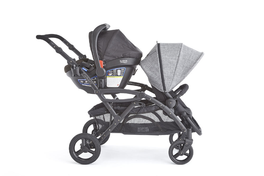 Contours double hot sale stroller britax adapter