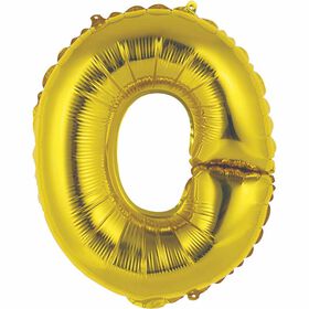 Ballons en forme de lettre or 14 " - O